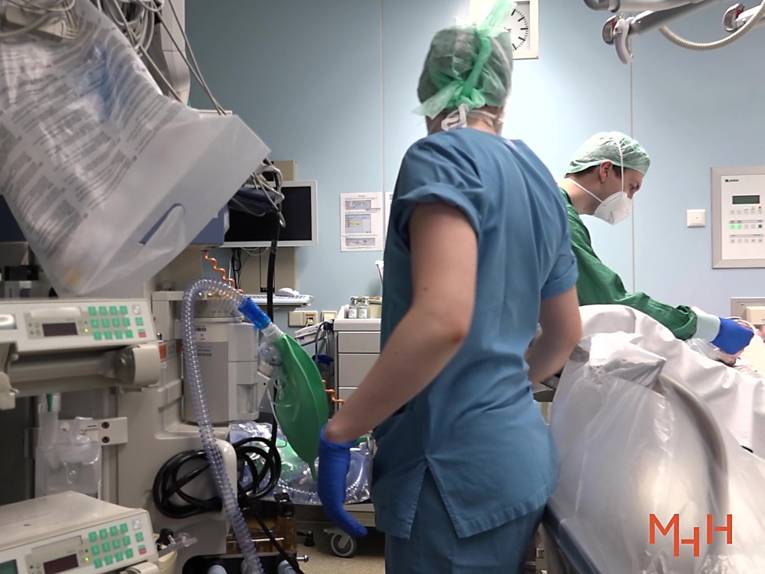 Schwerstbrandverletzte - Station 71